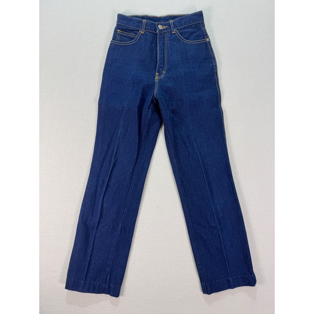 Vintage Women's Size 5 Pentimento Brittania Blue Jeans Zip Up Style 3846-3